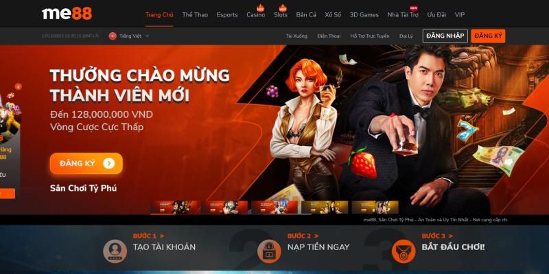 Hướng dẫn cách tạo me88 chi tiết